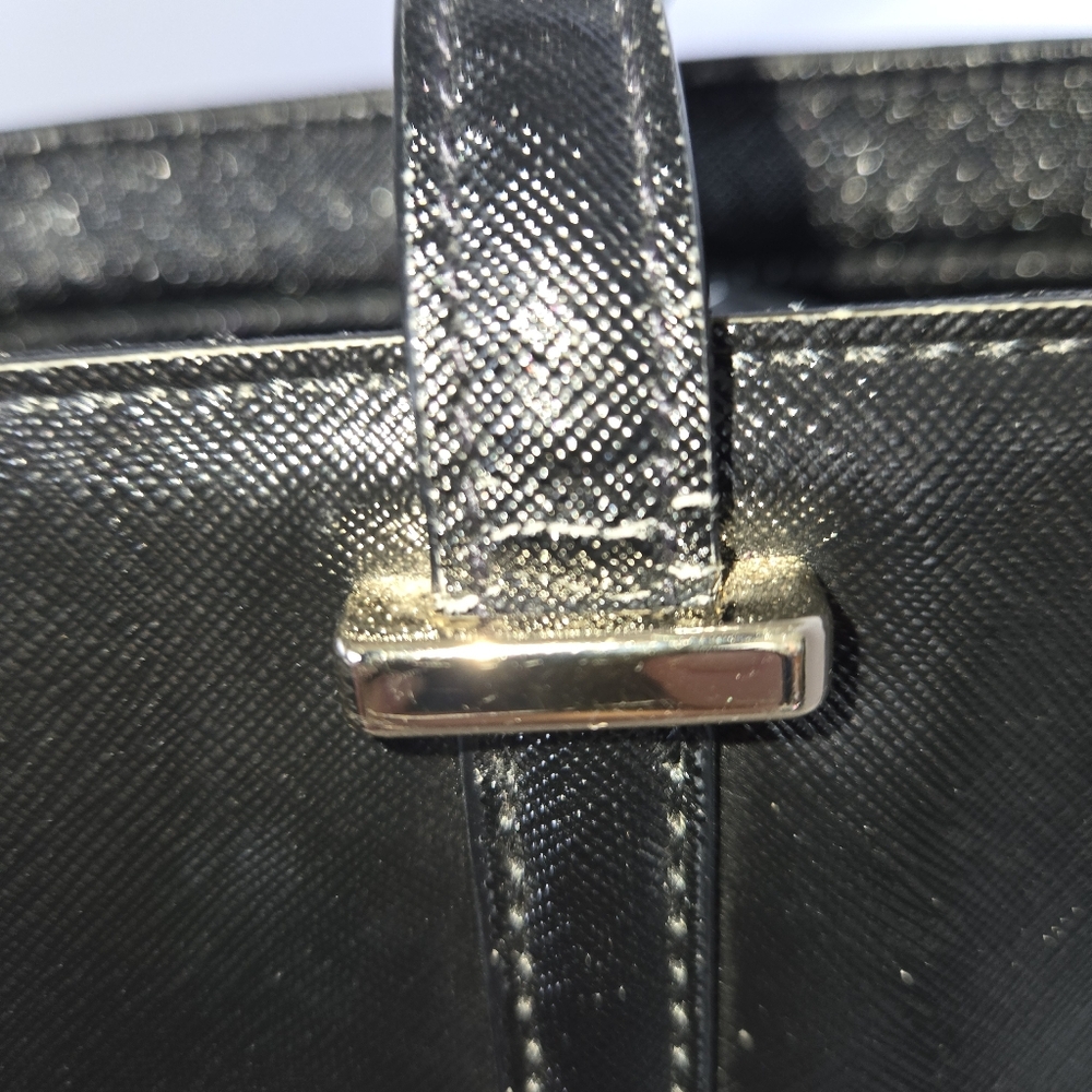 Kate Spade Black and Cream Striped Tote Bag - Picture 14 of 16